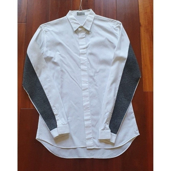 Dior Shirt  Sze 39/M-L/ /White/Cotton - Picture 2 of 10